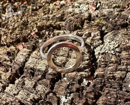 My elegant silver O ring